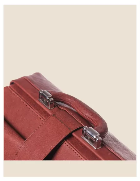 bauletto da  dottore uomo in pelle testa di moro artigianato italiano