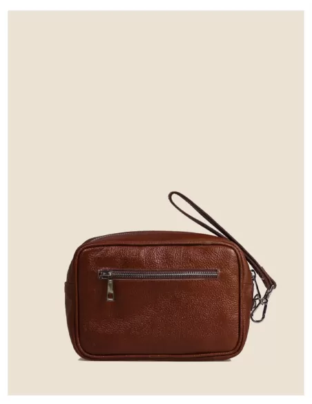 Pochette uomo pelle nera|Artigianale|Diversi colori