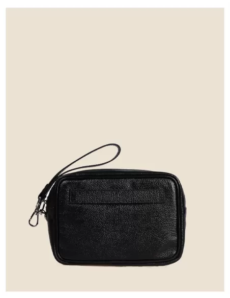 Pochette uomo pelle nera|Artigianale|Diversi colori