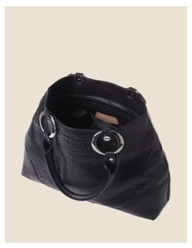 Borsa artigianale in vera pelle - Sofia - cuoio intrecciato