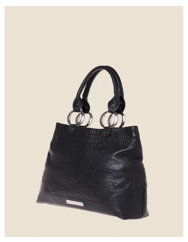 Borsa artigianale in vera pelle - Sofia - cuoio intrecciato