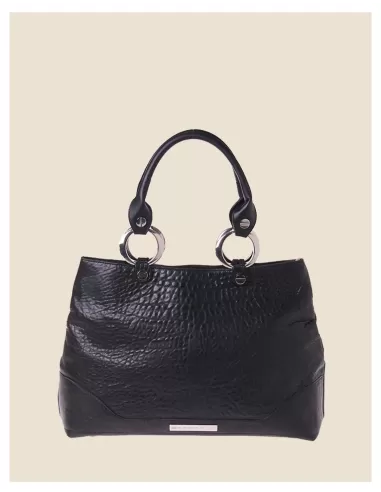 Borsa artigianale in vera pelle - Sofia - cuoio intrecciato