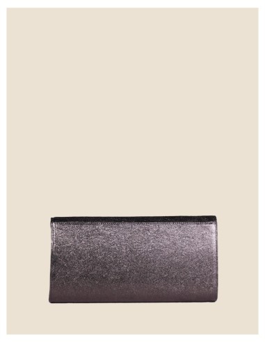 Pochette donna in vera pelle - Victoria - bronzo