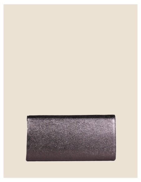 Pochette donna in vera pelle - Victoria - bronzo