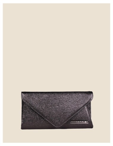 Pochette donna in vera pelle - Victoria - bronzo