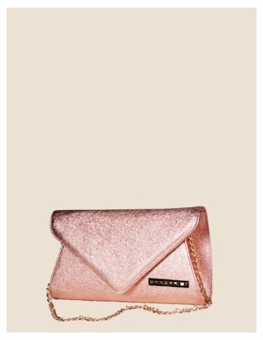 Pochette donna in vera pelle - Victoria - bronzo