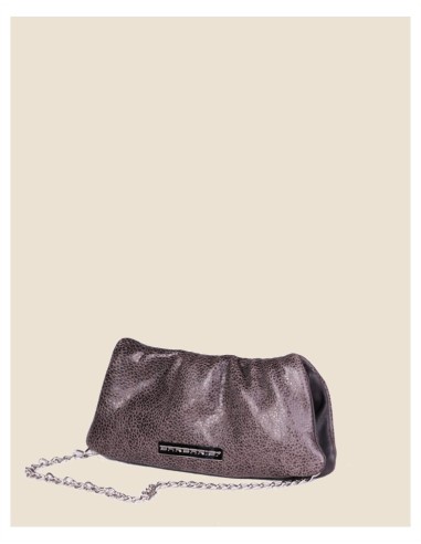 Pochette donna in vera pelle - Erika - nero