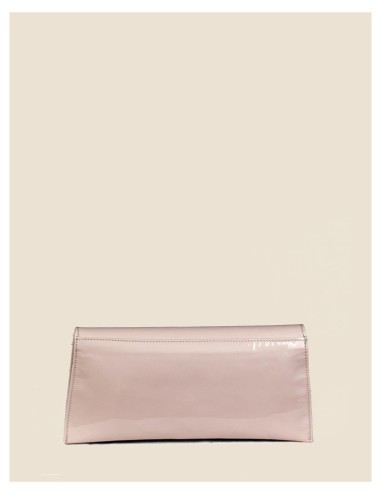 pochette donna in vera pelle - Laura - grigio scuro