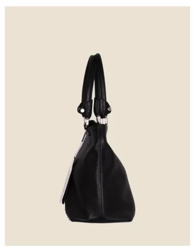 Borsa artigianale in vera pelle - Sofia - cuoio intrecciato