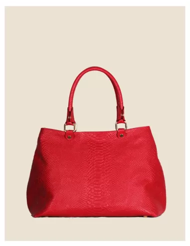 Borsa artigianale in vera pelle - Sofia - cuoio intrecciato