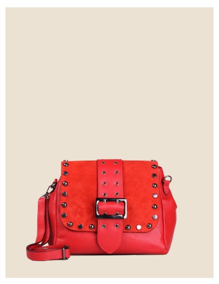 Borsa in Pelle con Borchie