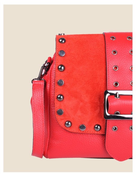 Borsa in Pelle con Borchie