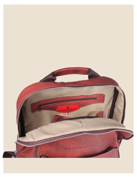 Zaino in vera pelle - Joey - Marrone