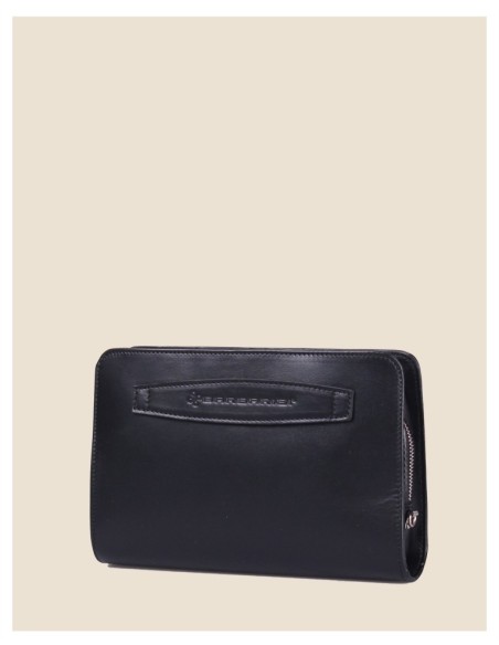 Pochette Uomo in vera pelle - Bike - marrone