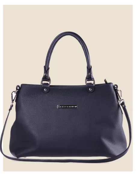 Borsa artigianale in vera pelle - Sofia - cuoio intrecciato