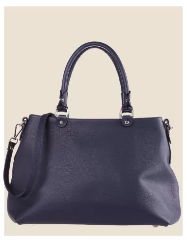 Borsa artigianale in vera pelle - Sofia - cuoio intrecciato