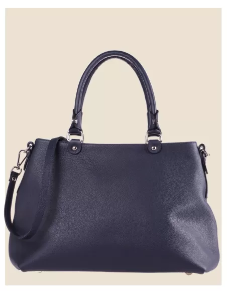 Borsa artigianale in vera pelle - Sofia - cuoio intrecciato