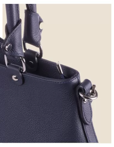Borsa artigianale in vera pelle - Sofia - cuoio intrecciato