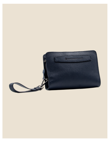 Pochette Uomo in vera pelle - Bike - marrone