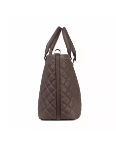 Borsa a mano in vera pelle - Naomi - grigio 2